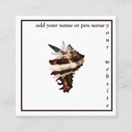 ミニマリスト美学の本作家フリーランス作家 スクエア名刺