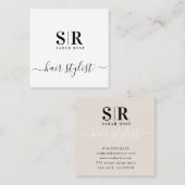 ミニマリスト美容師プロフェッショナル事業 コーリングカード (正面/裏面)