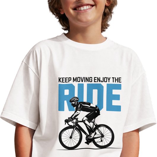ミニマリスト自転車ライダー Tシャツ