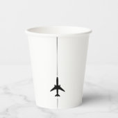 ミニマリスト航空紙カップ 紙コップ (正面)