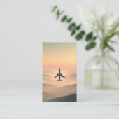 ミニマリスト航空 名刺 (スタンド正面)