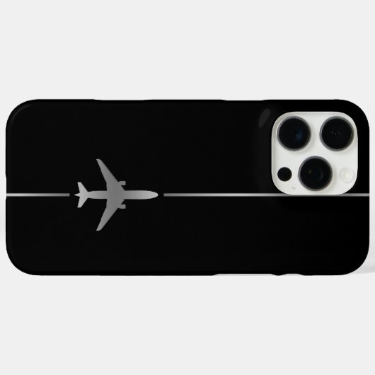ミニマリスト航空 Case-Mate iPhoneケース (裏面 (横))