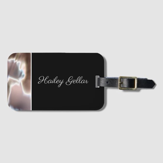 ミニマリスト荷物タグ ラゲッジタグ (正面横)