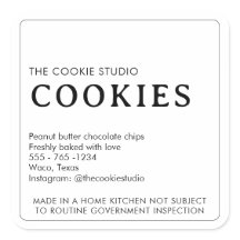 ミニマリスト製品ラベルコテージ法ステッカー