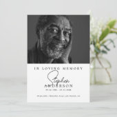 ミニマリスト記念碑、生活お祝いと葬儀 プログラム (スタンド正面)