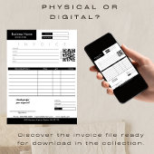 ミニマリスト請求書販売受領小規模企業