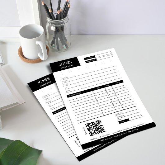 ミニマリスト請求書販売受領小規模企業