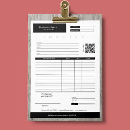 ミニマリスト請求書販売受領小規模企業