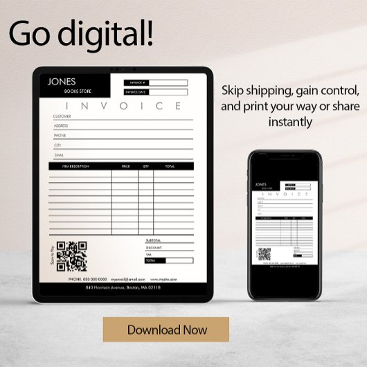 ミニマリスト請求書販売受領小規模企業 カード