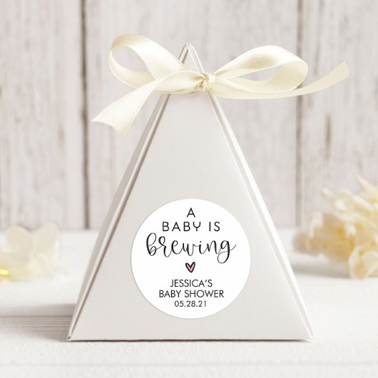 ミニマリスト赤ちゃんシャワーベビーが醸造している ラウンドシール