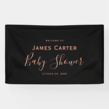 ミニマリスト赤ちゃんシャワー歓迎ボード