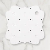 ミニマリスト赤ちゃんシャワー男の赤ちゃんキャンドル フェイバータグ (裏面)