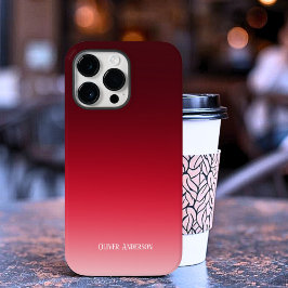 ミニマリスト赤 Case-Mate iPhone 14 PRO MAXケース