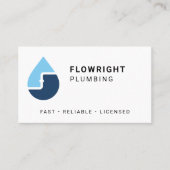 ミニマリスト配管工ライセンス契約者 名刺 (正面)