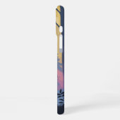 ミニマリスト電話ケース森の神秘的なニンフ iPhoneケース (左側面)