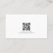 ミニマリスト音楽プロデューサー黒金ゴールドネオン 名刺 (裏面)