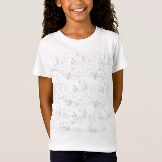ミニマリスト風ダスト加工アカデミックテクスチャ Tシャツ (正面)