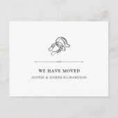 ミニマリスト馬蹄形 |お知らせ ポストカード (正面)