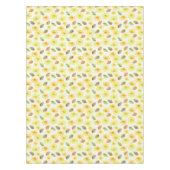 ミニマリスト黄色ひまわり秋男女兼用 テーブルクロス (正面)