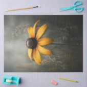 ミニマリスト黒目スーザン植物分身 薄葉紙 (クラフト)