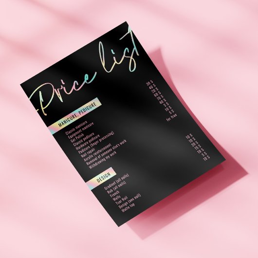 ミニマリスト黒美しい価格表