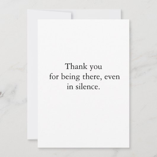 ミニマリスト黒葉同情カード シーズンカード (正面)