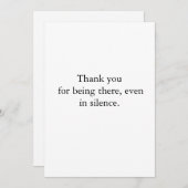 ミニマリスト黒葉同情カード シーズンカード (正面/裏面)