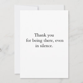 ミニマリスト黒葉同情カード シーズンカード