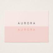 ミニマリスト2トーンピンクギフト券 (正面)