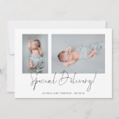 ミニマリスト2写真特別配信スクリプト誕生 案内状 (正面)