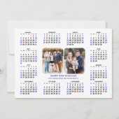 ミニマリスト2025カレンモダンダファミリー2写真 シーズンカード (正面)