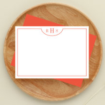 ミニマリスト3モノグラム縁ど1 |オレンジ