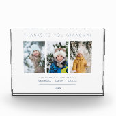 ミニマリスト3写真コラージュキープサケfor Family フォトブロック (正面)