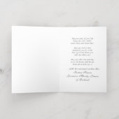 ミニマリスト3冬のカラフルクリスマス格言 箔シーズンカード (内側レイダウン)