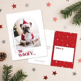 ミニマリスト おもしろ 犬 ペットアーチ クリスマス 写真