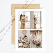 ミニマリスト アーチ クリスマス フォト カード