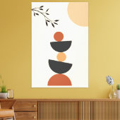 ミニマリスト・アート キャンバスプリント (インサイチュ (リビング))