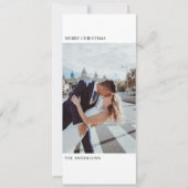 ミニマリスト　エレガント　縦型　クリスマス　写真 (正面)