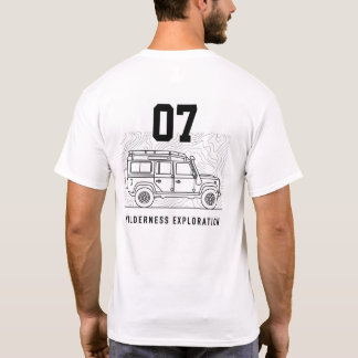 ミニマリスト オーバーランド ディフェンダー No 07 ブロックコア Tシャツ