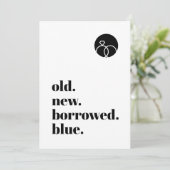 ミニマリスト オールド ニューボロー ブラッドブルー モダン ボールド フォント セーブザデート (スタンド正面)