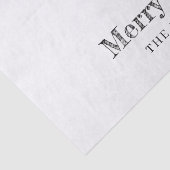 ミニマリスト クリスマスツリー  家族の名前 年  薄葉紙 (詳細)