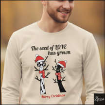 ミニマリスト クール クリスマス トナカイ ツリー グラフィック