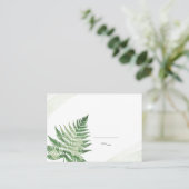 ミニマリスト グリーン フェン プレイスカード (スタンド正面)