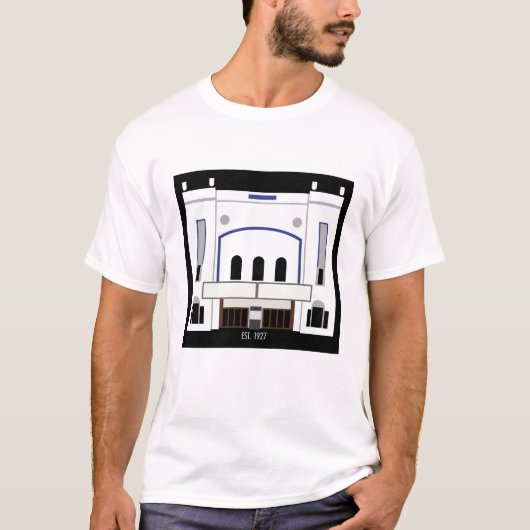 ミニマリスト・コロンビア劇場 Tシャツ (正面)