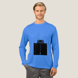 ミニマリスト コンピューターハードウェア回路図 テック ロングTシャツ トライブレンドTシャツ