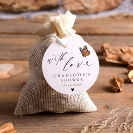 ミニマリスト サンクス モナーク バタフライ シャワー フェイバータグ