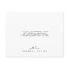 ミニマリスト・シルバーサンキューカード