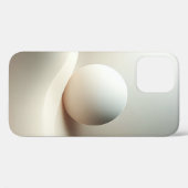 ミニマリスト スフィア セレニティ フォンケース クリーミー Case-Mate iPhoneケース (裏面 (横))
