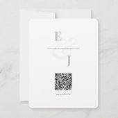 ミニマリスト＆セイヴ・ザ・デート｜結婚式カード セーブザデート (裏面)