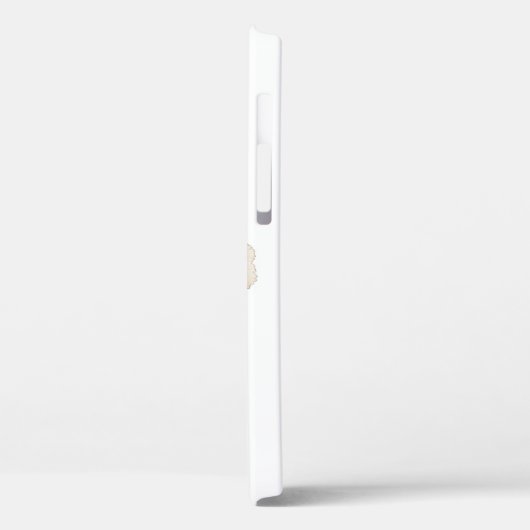 ミニマリスト ソフトベージュ アブストラクト フラワー フォンケース Case-Mate iPhoneケース (裏面 / 左)